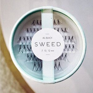 SWEED All Black Individual Lashes